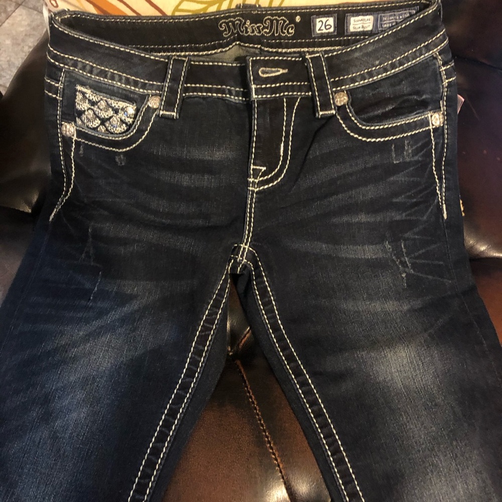 Miss Me Slim Bootcut Jeans